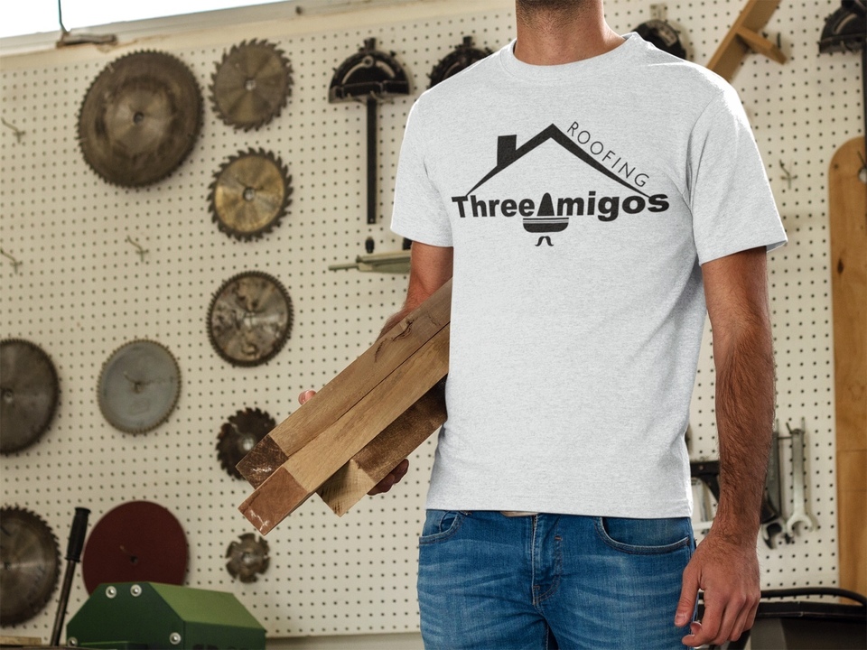 Three Amigos Roofing Shirt